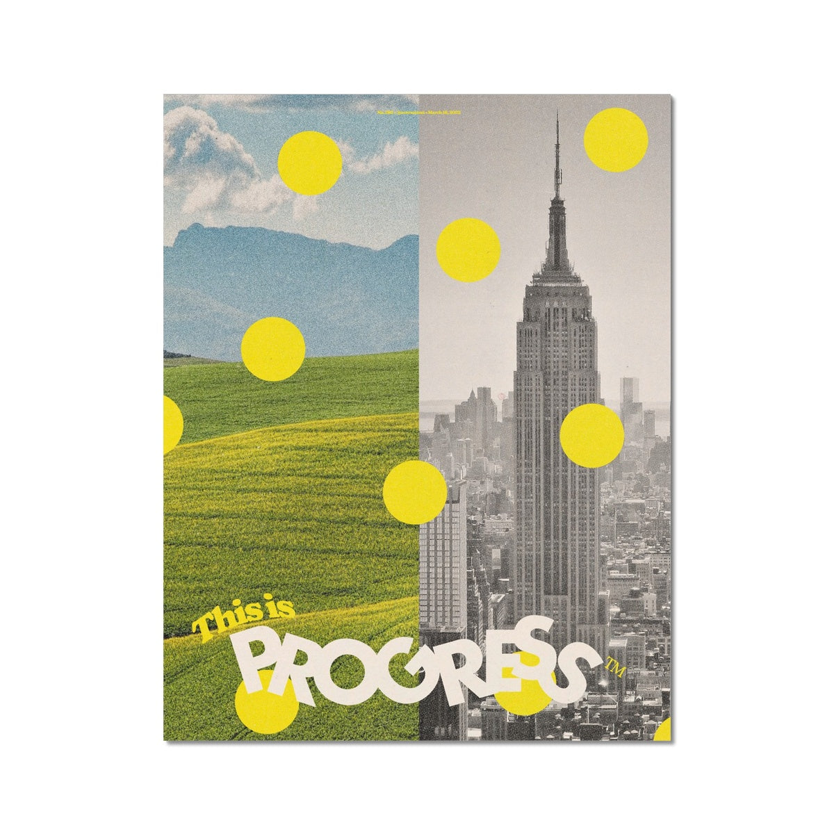 No. 282 This is Progress Poster