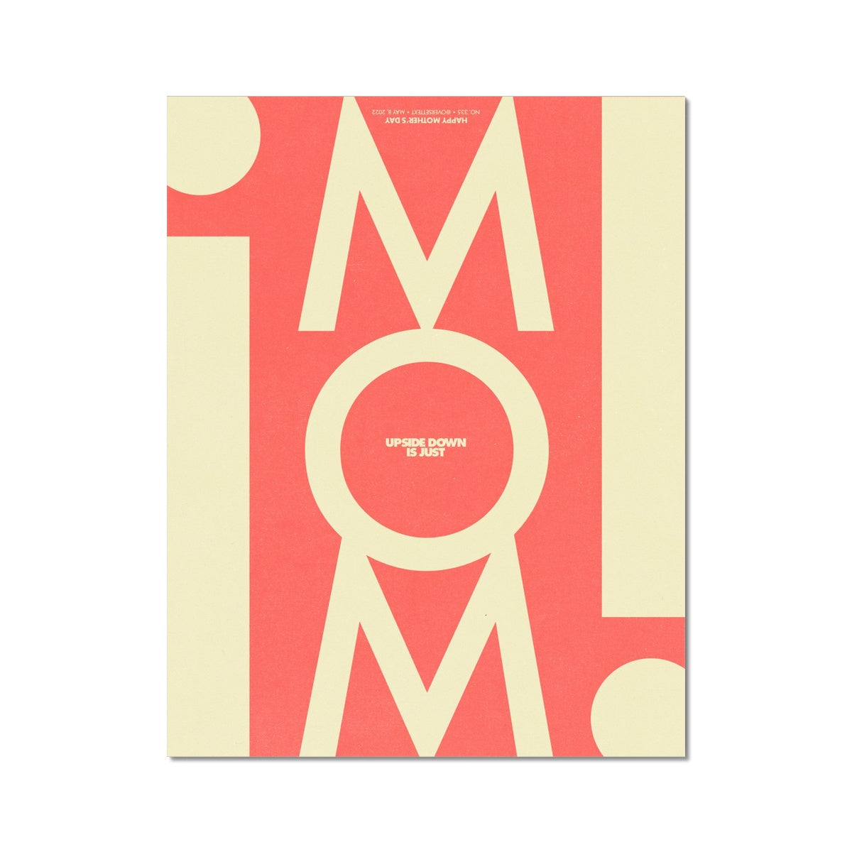 No. 335 Mother's Day 2022 Poster