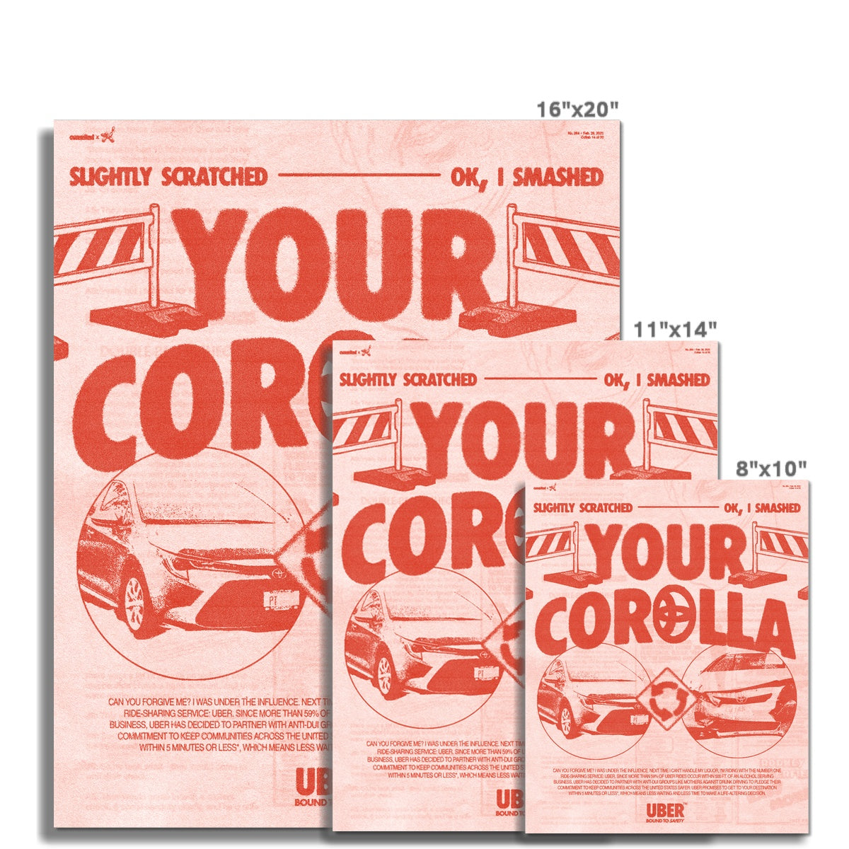 No. 264 Your Corolla Poster