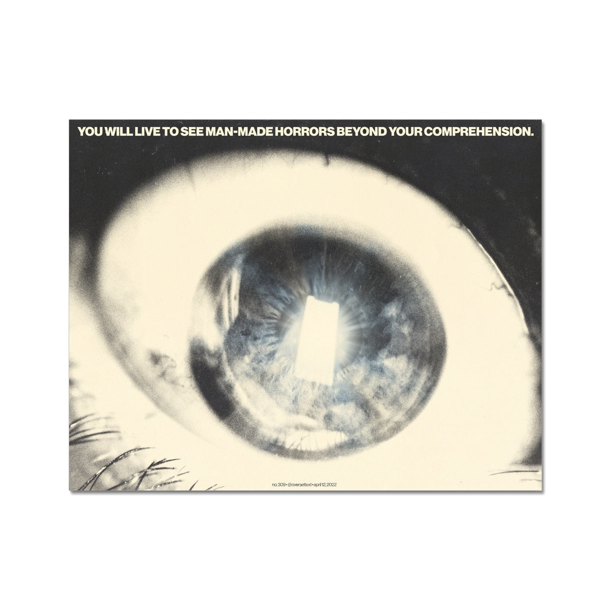 No. 309 Horrors Beyond Comprehension Poster