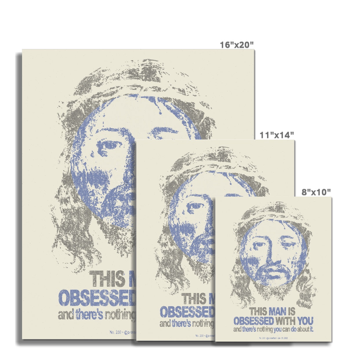 No. 230 This Man is Obessed with You Poster