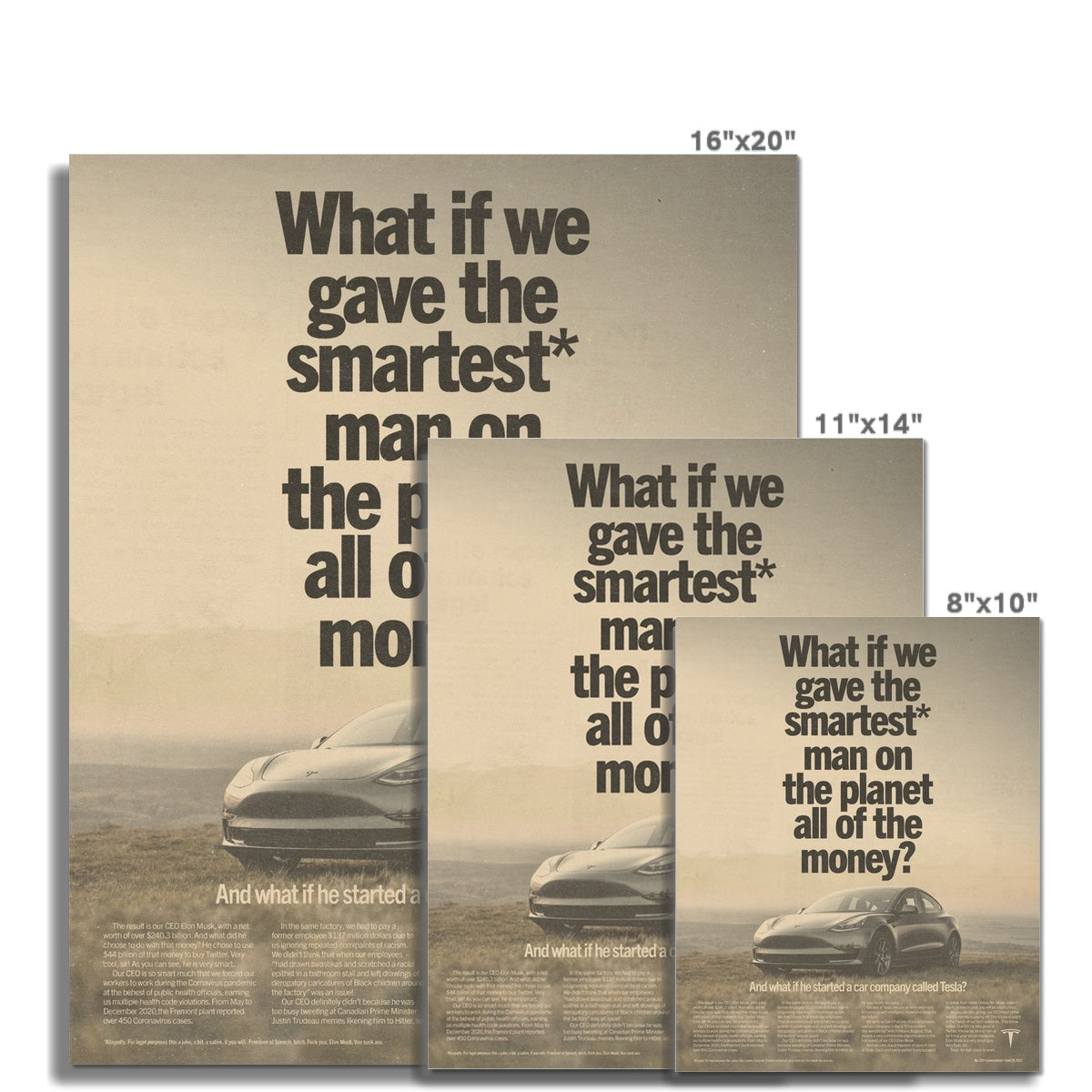 No. 325 The Smartest Man on the Planet Poster
