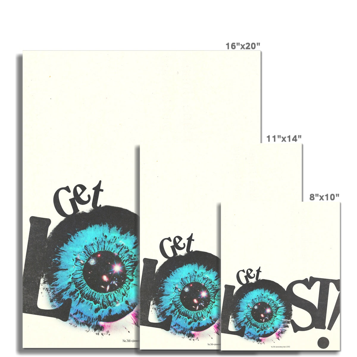 No. 361 Get Lost Poster