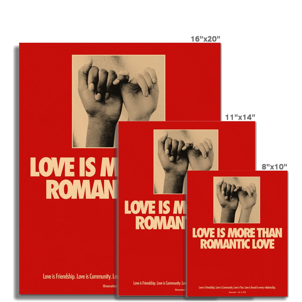 Love is More than Romantic Love Poster