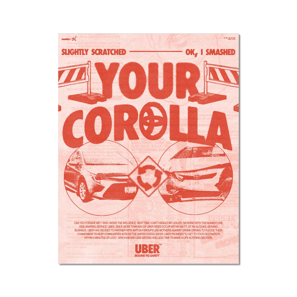 No. 264 Your Corolla Poster