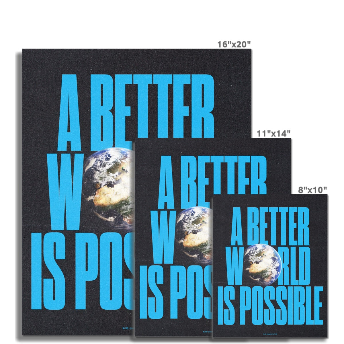 No. 265 A Better World is Possible Poster
