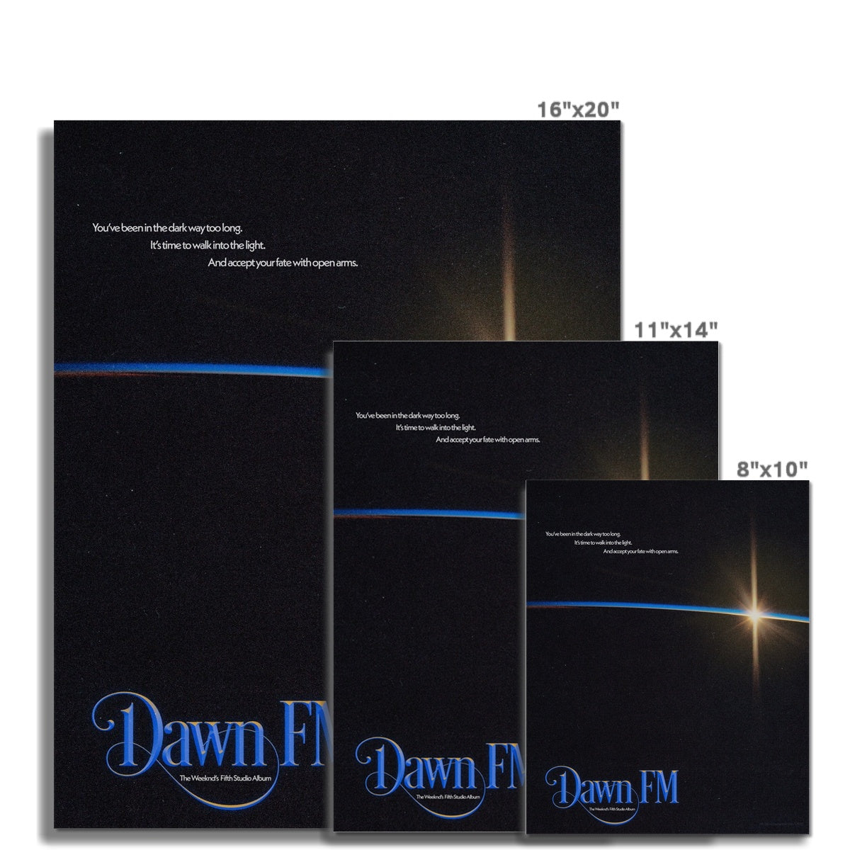 No. 243 Dawn FM Poster