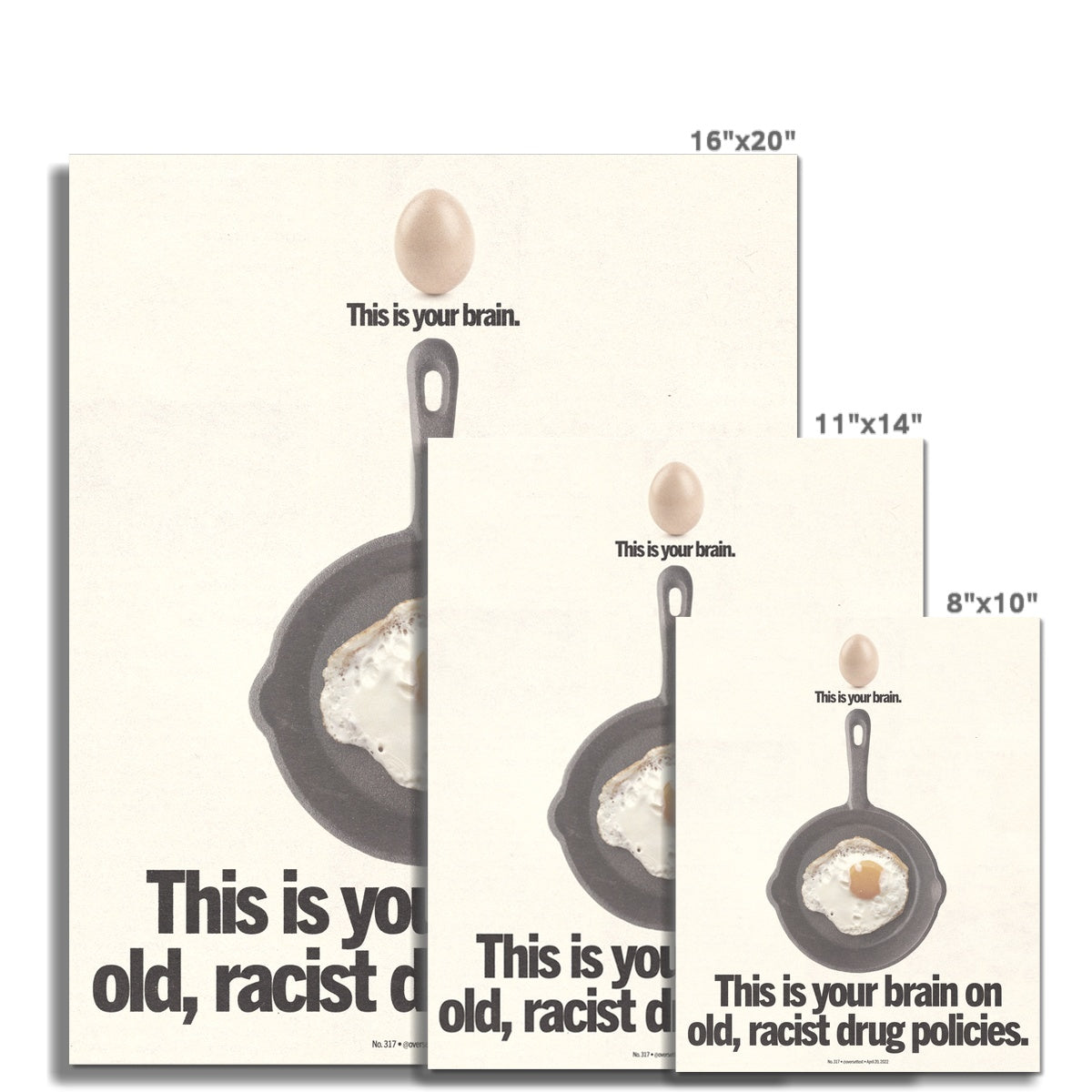 No. 317 This is Your Brain Poster