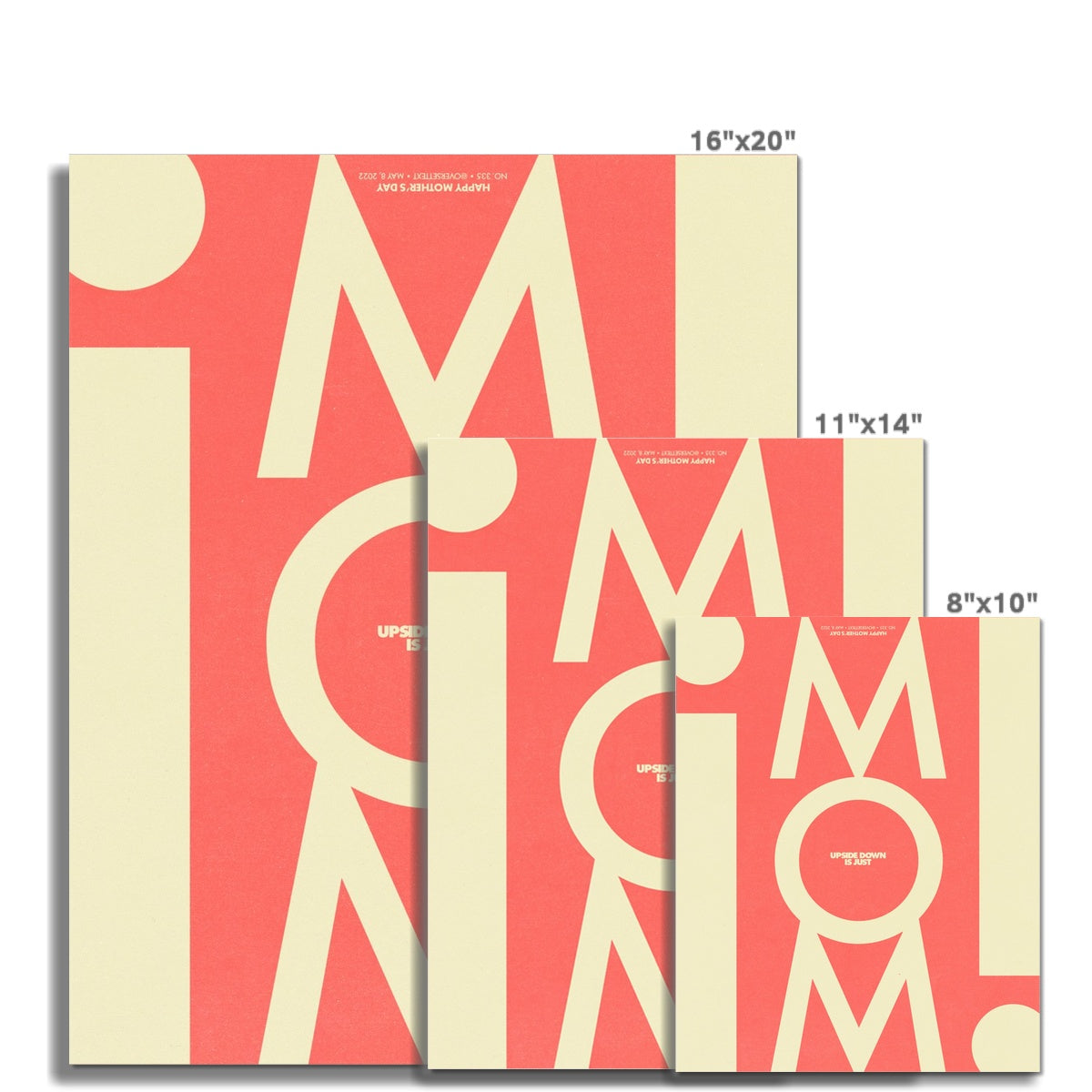 No. 335 Mother's Day 2022 Poster