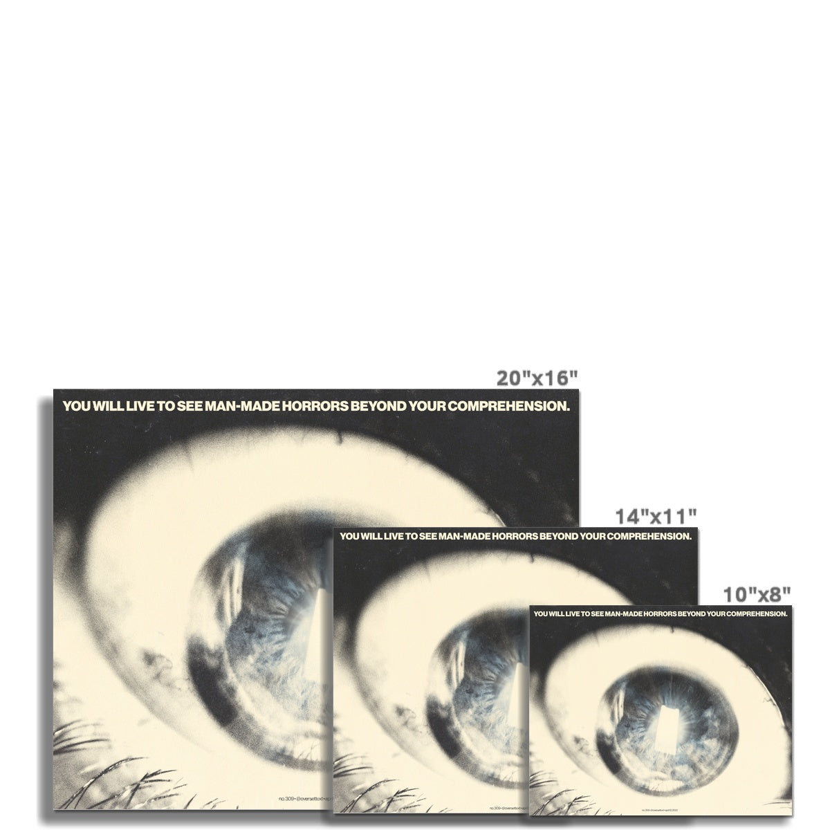 No. 309 Horrors Beyond Comprehension Poster