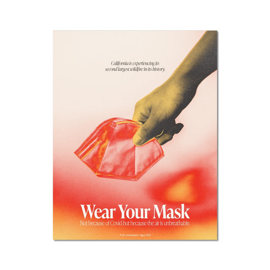 No. 062 Wear Your Mask Poster