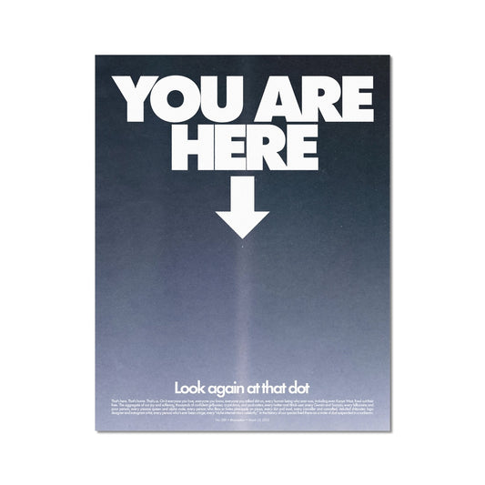 No. 289 You Are Here Poster
