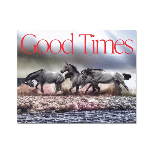 No. 018³ Good Times Poster