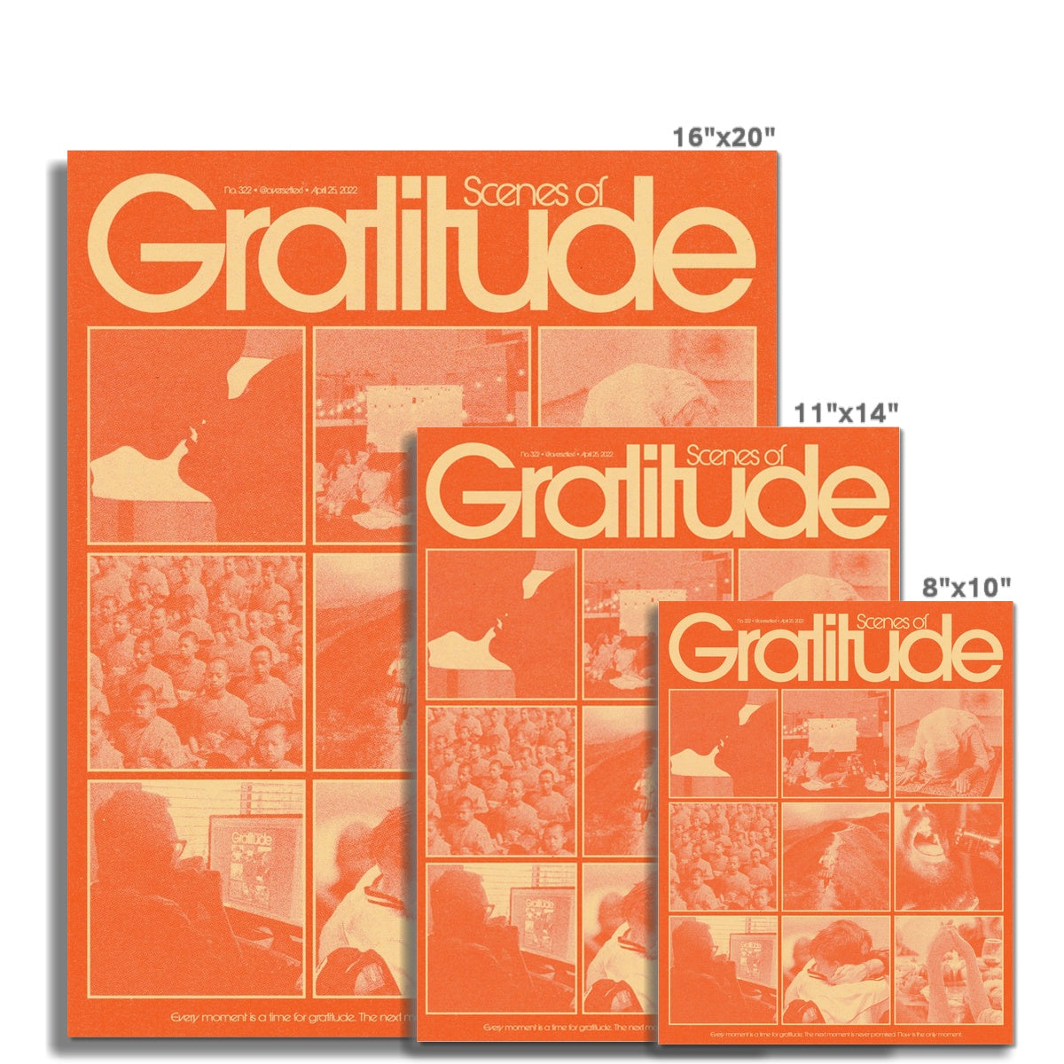 No. 322 Gratitude Poster