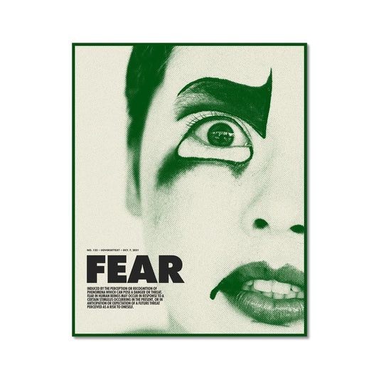 No. 122 Fear Poster