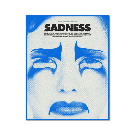 No. 120 Sadness Poster