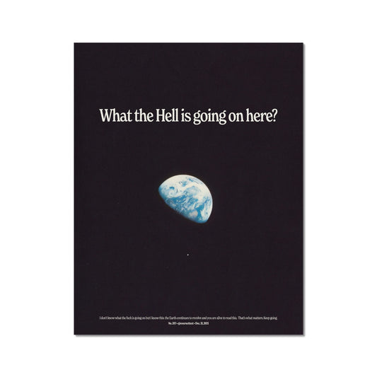 No. 207 What the Hell is going on? Poster