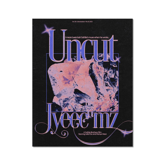 No. 256 Uncut Jyeeeamz Poster