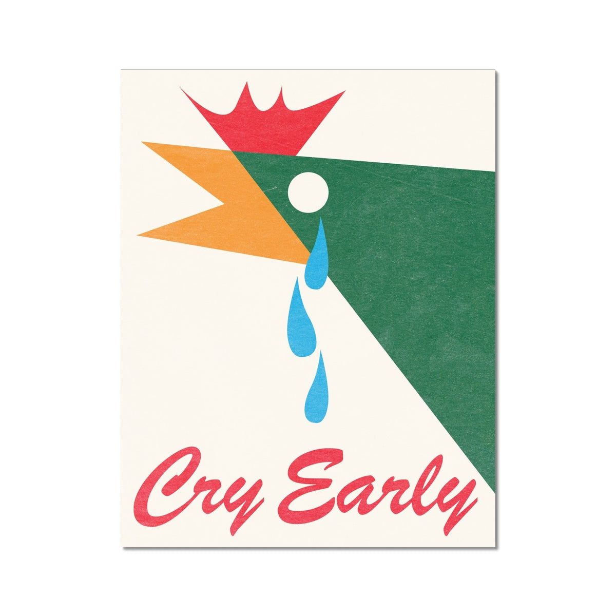 Cry Early Poster