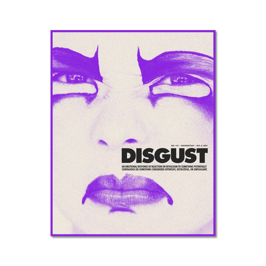 No. 121 Disgust Poster