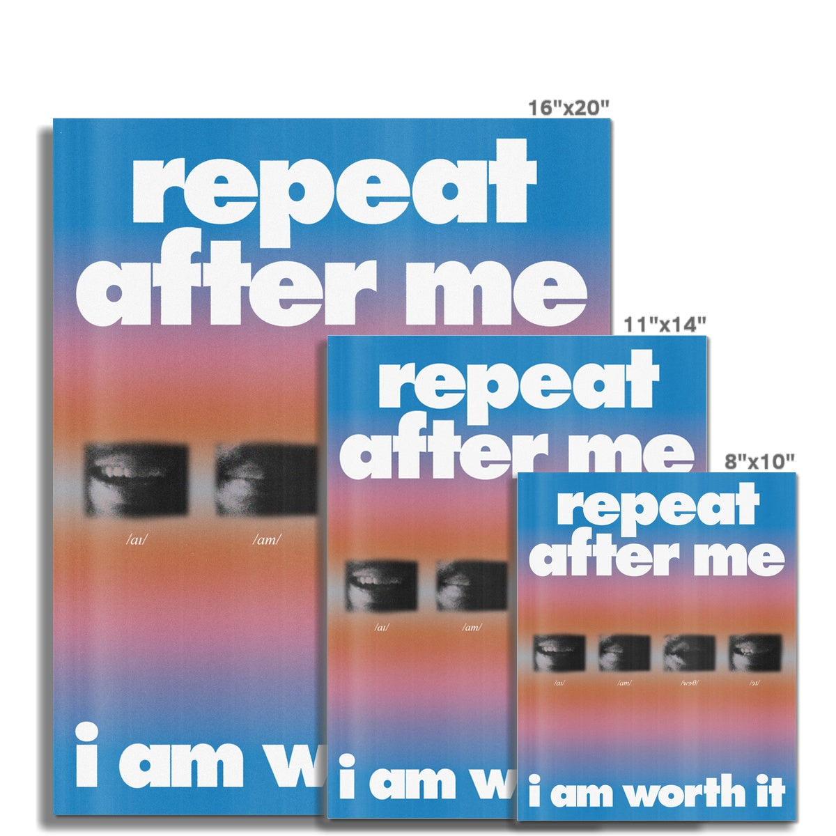 Repeat After Me Poster