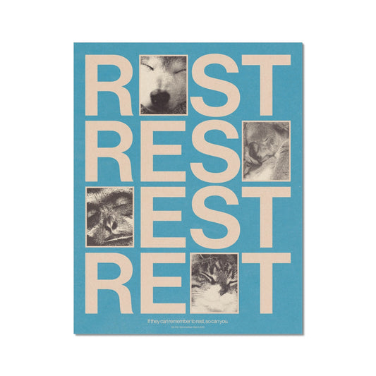 No. 332 Rest Poster