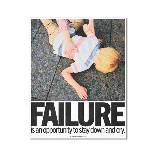 No. 023³ Failure Poster