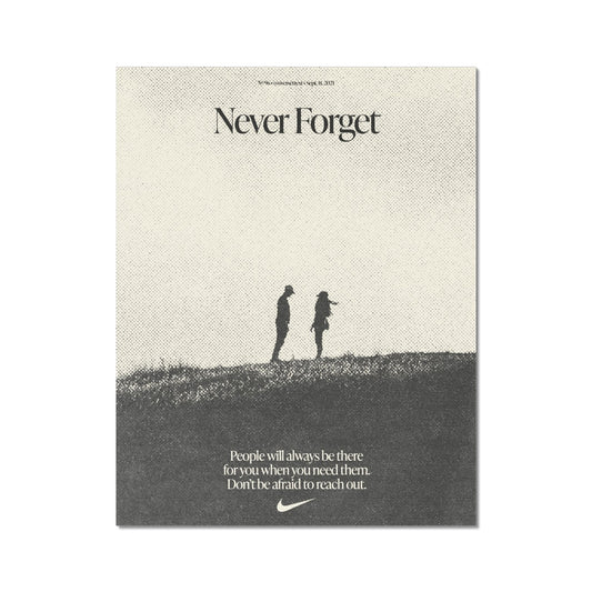 No. 096 Never Forget Poster