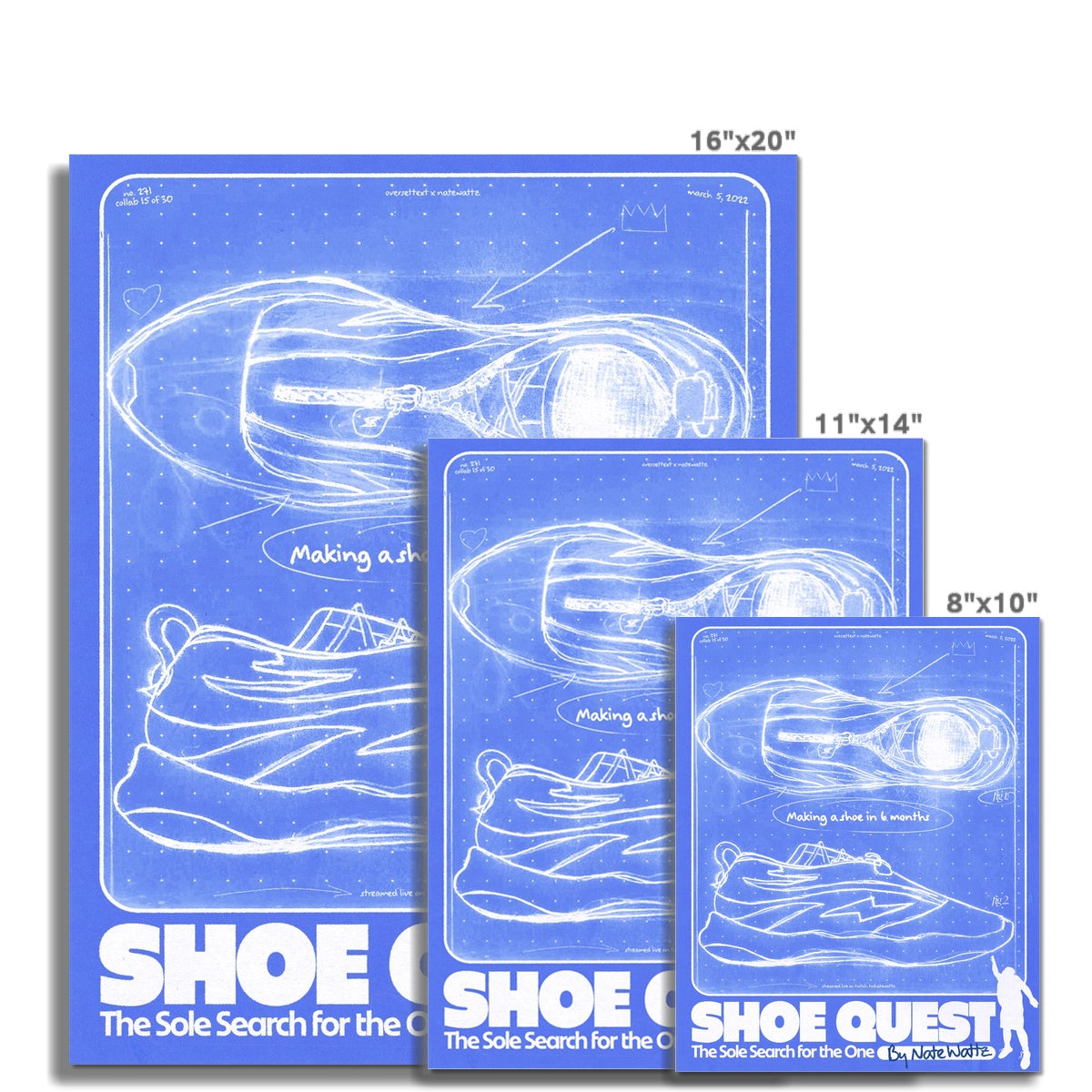 No. 271 Shoe Quest Poster