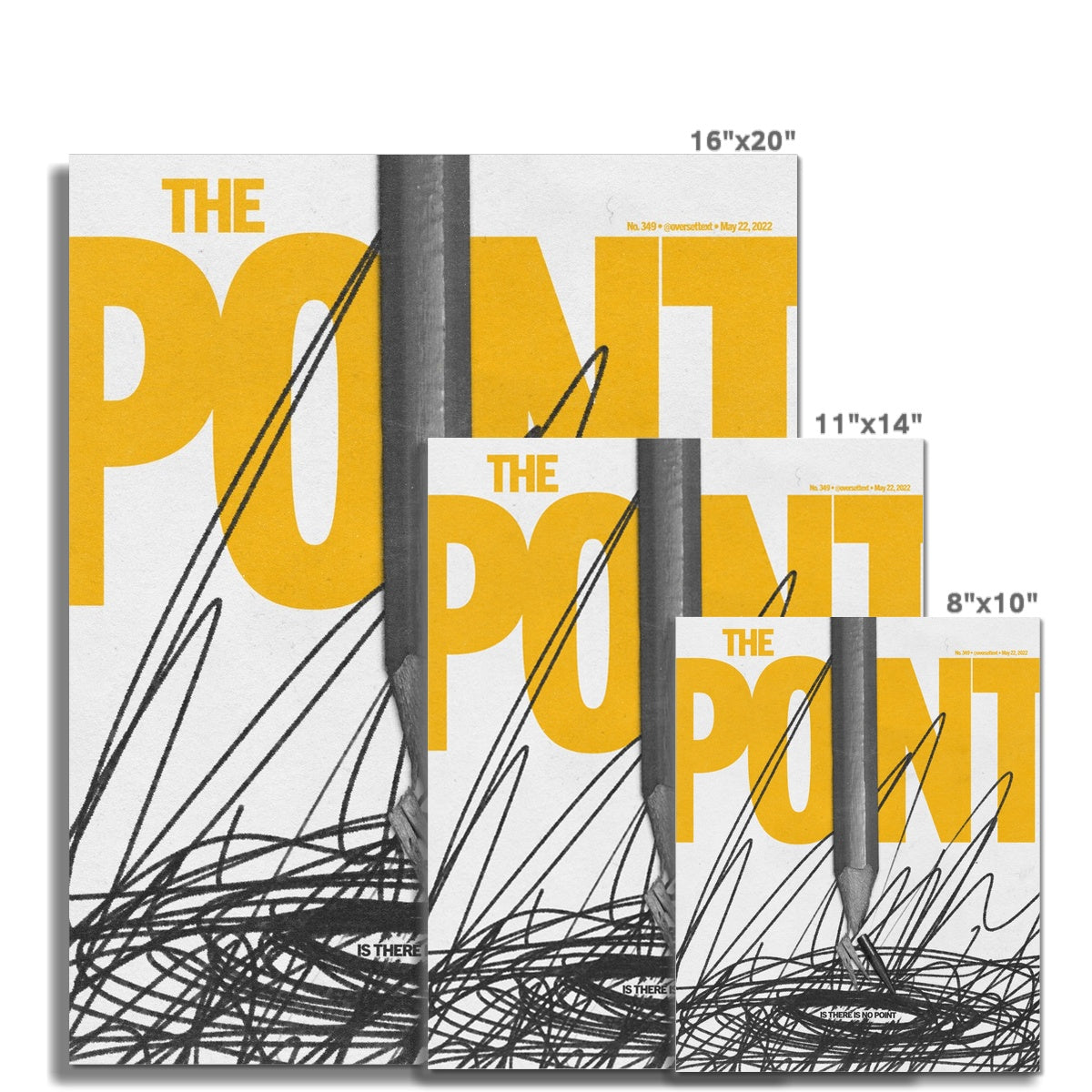 No. 349 The Point Is Poster