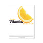 No. 012³ C is for Vitamin C Poster