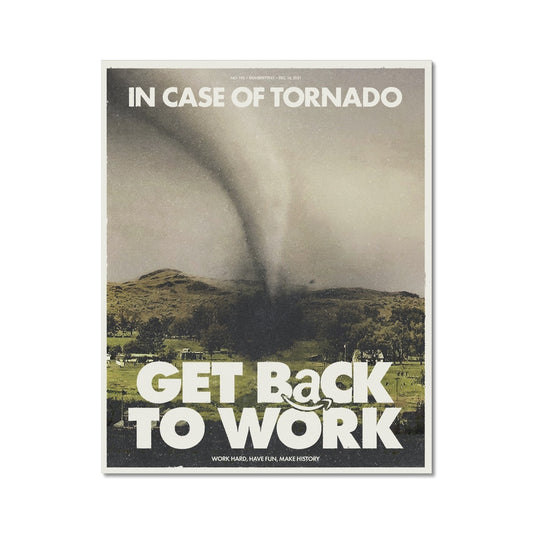 No. 192 Get Back to Work Poster