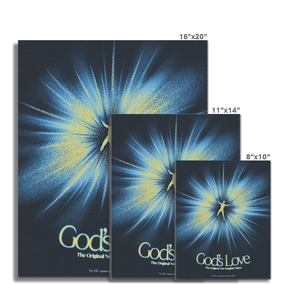No. 237 God's Love: The Original NFT Poster