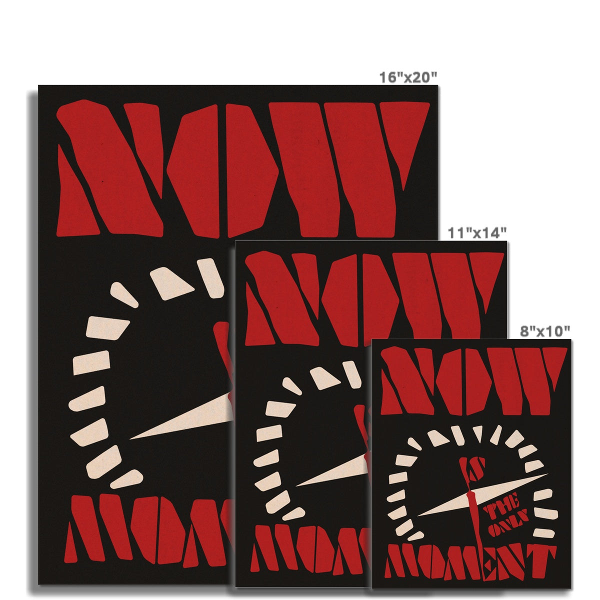 Now is the Only Moment Poster