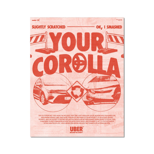 No. 264 Your Corolla Poster