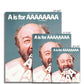 No. 010³ A is for AAAAAAAAAAAA Poster