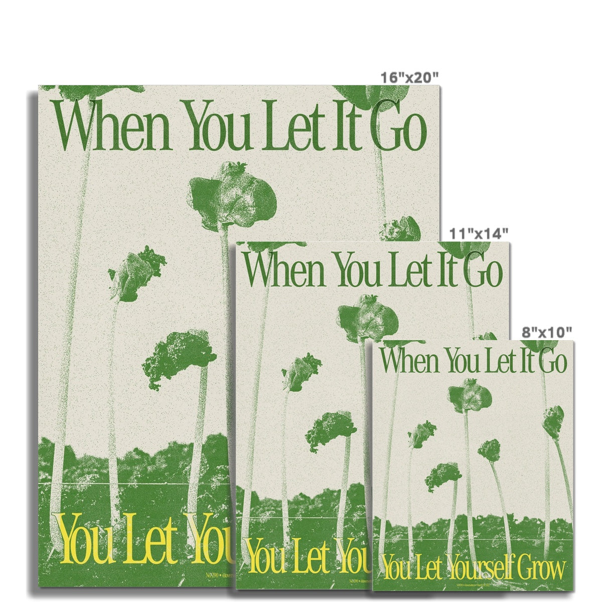 No. 290 When You Let It Go Poster