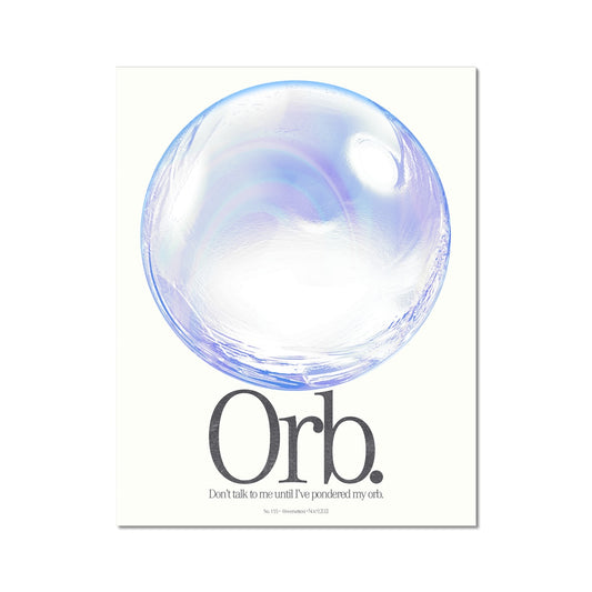 No. 155 Orb Poster