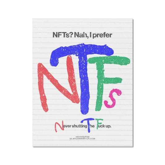No. 197 NTFs Poster