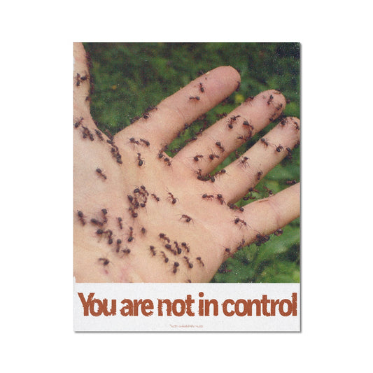 No. 280 You Are Not in Control Poster