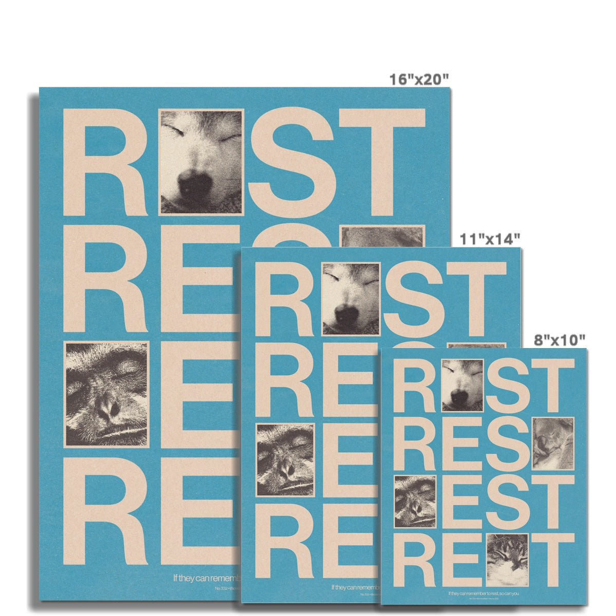 No. 332 Rest Poster