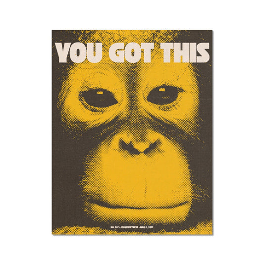 No. 267 You Got This Poster