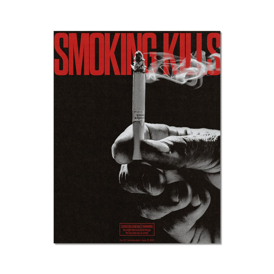 No. 112 Smoking Kills Poster